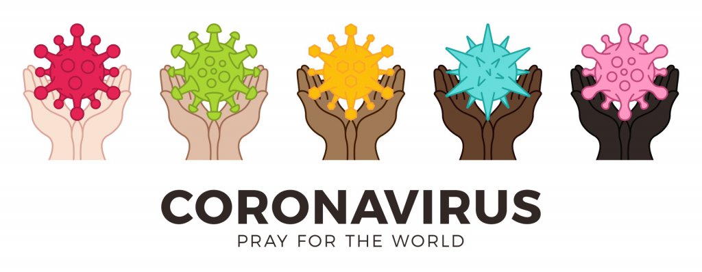Pray for the World coronavirus image