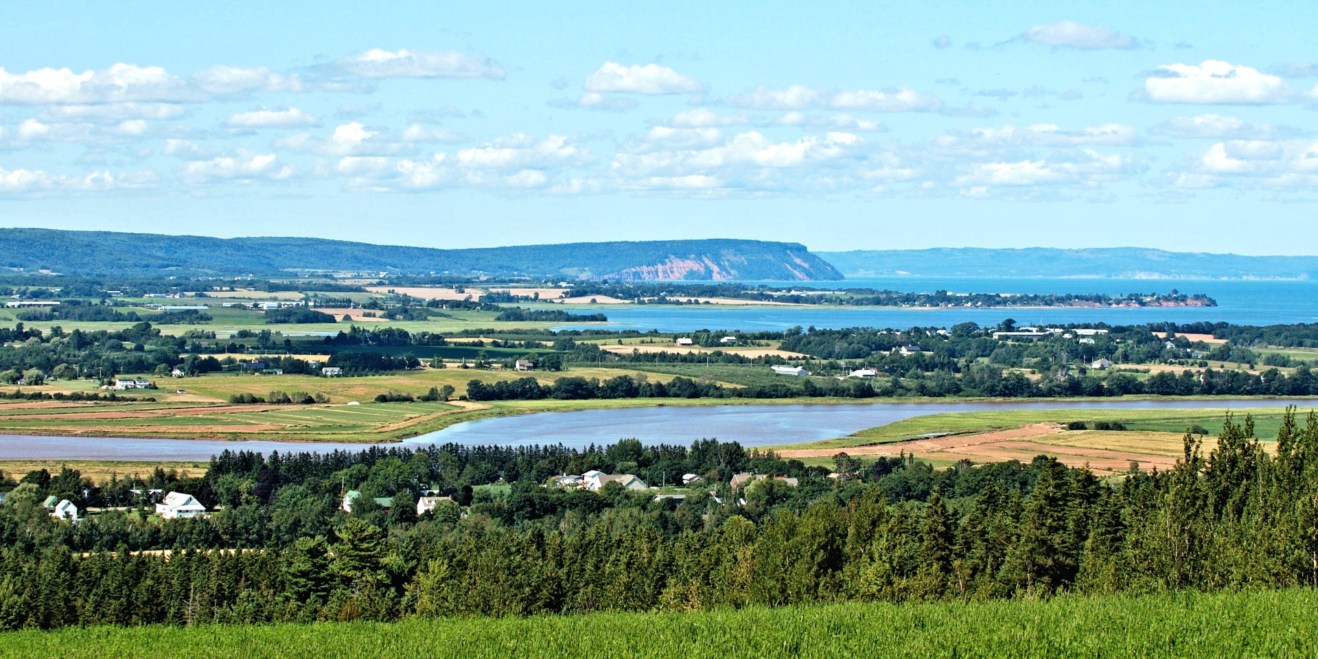 Photo of Blomidon taken from Ridge Road by Bruce Dienes